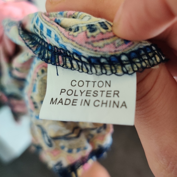 ANGEL BIBA|| CROCHET AND PAISLEY PRINT MAXI DRESS SIZE 10 - Picture 8 of 10